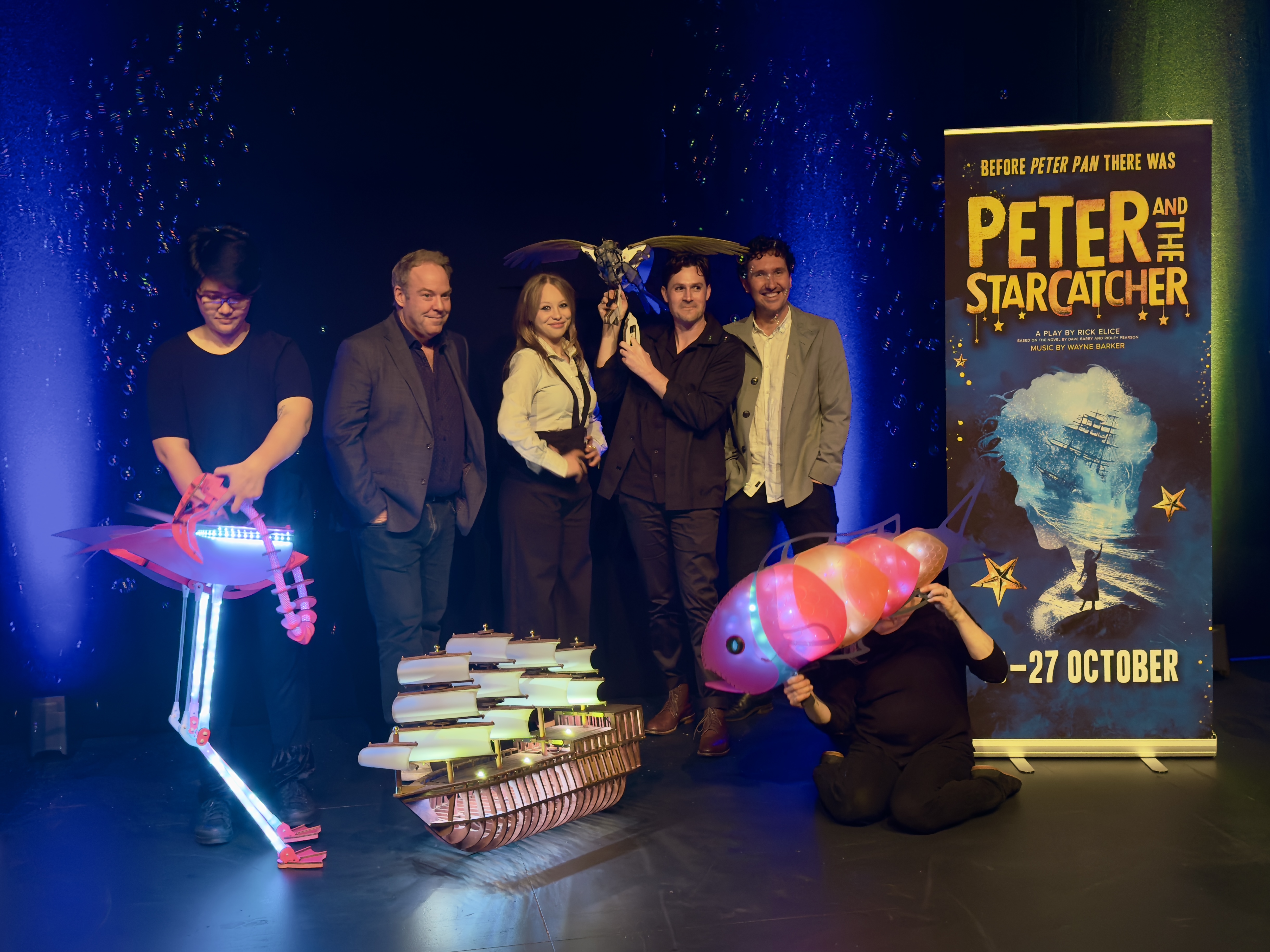 Premiering in Canberra this October 2024, the Tony Award-winning, smash-hit Broadway production of “Peter and the Starcatcher” will be brought to life by innovative theatre company Dead Puppet Society.